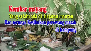 Tradisi rewang hajatan manten di Kampung