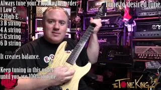 Drop-Tune FLOYD ROSE in 10 Minutes UNEDITED & GUARANTEED