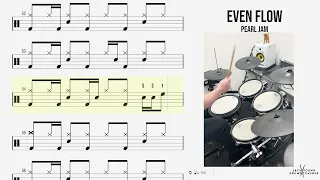 How to Play 🥁   Even Flow   Pearl Jam