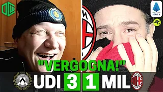 UDINESE MILAN 3 1 | TIFOSI MILANISTI IN LACRIME E I GUFI SFOTTONO: “E LE 7 CHAMPIONS?” | TIFOSIAMO