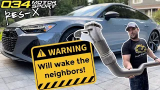 Res X: Rev Up Your C8 RS6 or RS7 with 034Motorsport's Exhaust Upgrade!