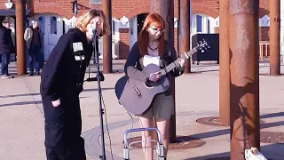 Busking with Liv: Knockin' on Heaven's Door