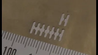 Cutting Fine Geometries with Hair-Thin Walls | Laser MicroJet® systems