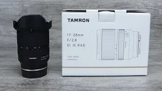 Unboxing Tamron 17-28mm f/2.8 DI III for Sony