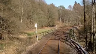 Führerstandsmitfahrt - BR VT 643 - von Pirmasens Hbf nach Kaiserslautern Hbf - DB Bahn Nr.60 / 2016