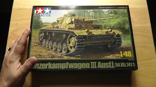 Tamiya 1/48 Panzer III Ausf L