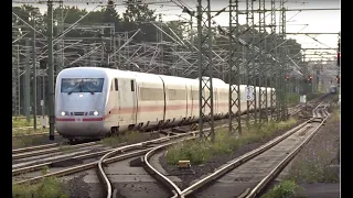 DB ICE 1 / ICE-T / ICE 3 / ICE Velaro / ICE 4 / ETR 610 / TGV Duplex / IC / Vlexx in Frankfurt