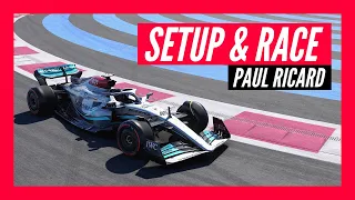 F1 22 Paul Ricard / France Setup & Race 🇫🇷