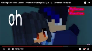 EINMAU?? | APHMAU REACTION | Getting Close In a Locker | Phoenix Drop High S2 [Ep.13]