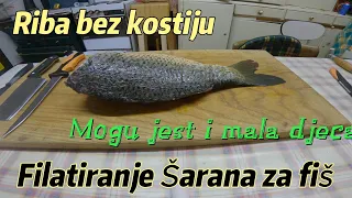 Filetiranje šarana