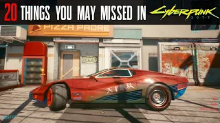 20 Insane Details You May Missed In Cyberpunk 2077