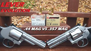 Hornady LEVERevolution .357 Magnum VS .44 Magnum Handgun Ballistic Test