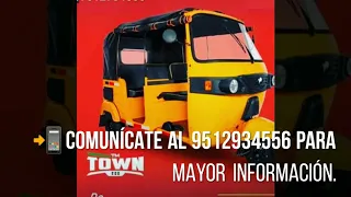 #Mototaxi disponible en #Oaxaca a un super precio $64,999 Pago solo de Contado.