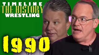 TIMELINE Wrestling | 1990 |  Jim Cornette (WCW) & Bruce Prichard (WWF)