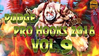 Dota 2 Pudge Pro Hooks 2016 - Weekly Hooks Vol-9