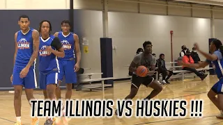 Team Illinois vs Illinois Huskies in fall league tournament !!!