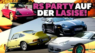 JP Performance - RS Party auf der LaSiSe | Fahrt durch die Porsche-Epochen