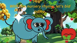 🌟Ellie The 🐘Elephant Rhyme🌟 | English Rhymes | Nursery Rhymes | Kids Songs