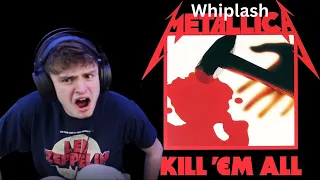Teen Reacts To Metallica - Whiplash!!!