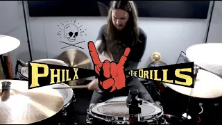 PHIL X & THE DRILLS | Rock and Roll You All Night Long | Chris Allan Drums Cover