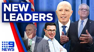 Peter Dutton elected Liberal leader, pledges to rebuild party's fortunes | 9 News Australia