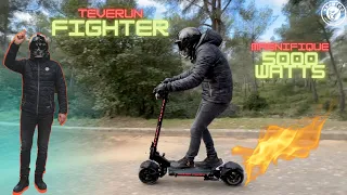 TEVERUN FIGHTER 11 EXCLUSIVITÉ TROTTINETTE ÉLECTRIQUE PUISSANTE !