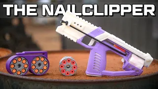 Nailclipper: String-Powered Bullpup Nerf Revolver!