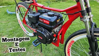 how to build a motorized bicycle from scratch