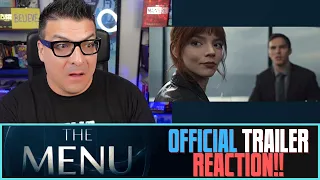 THE MENU OFFICIAL TRAILER REACTION!! | Anya Taylor-Joy | Ralph Fiennes