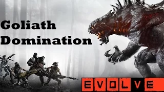Evolve Multiplayer Gameplay Live Commentary GOLIATH DOMINATION