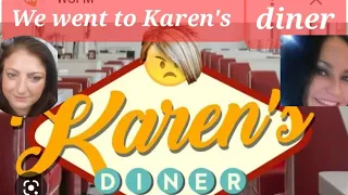 Karen's diner with @Sarah's UK Graveyard #karen diner
