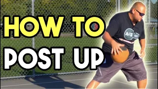 How To Post Up In Basketball