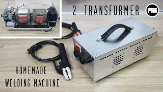 DIY Welding Machine / Only 2 Microwave Transformer / Good Job