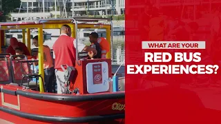 Red Bus TV - City Sightseeing Cape Town - Harbour cruise - Interview with a birthday boy