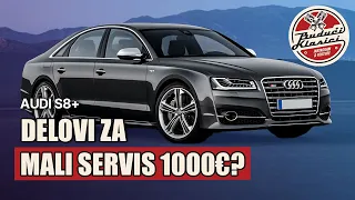 Kakva je situacija posle 70.000km? Audi S8+ Mali Servis