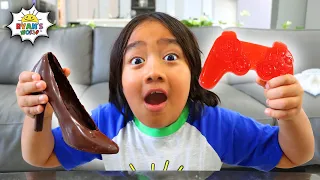 Real Food vs Chocolate Food Challenge