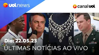 Mauro Cid depõe à PF sobre joias; Dino fala de caso Vini Jr.; análises de Sakamoto e mais notícias