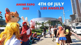 Los Angeles:  LA Convention Center - Inside Anime Expo 2022 - 4th of July Weekend - DAY 4