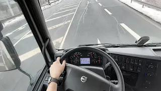 POV small Drive with Volvo FL 280 | Saxony B101 - A4