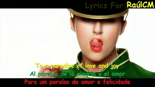 Alex Gaudino ft. Crystal Waters - Destination Calabria (Lyrics + Sub Español + Legendado) [Official]