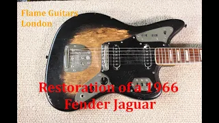 Restoration of a 1966 Fender Jaguar