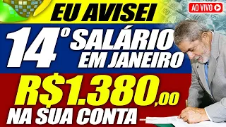 ÓTIMA NOTÍCIA: 14° Salário PAGO EXTRA + R$1380 para TODOS os APOSENTADOS - João Financeira PAGAMENTO