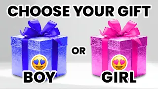 Choose Your Gift! 🎁 BOY or GIRL Edition 🔵🔴