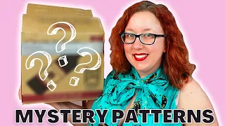 MYSTERY 1940's and 1950's PLUS SIZE Pattern Unboxing (with other eras tossed in for giggles)