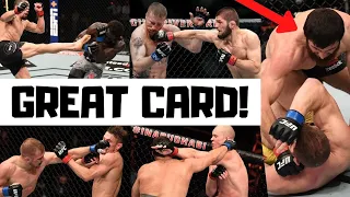 UFC 254 Event Recap Khabib vs Gaethje Full Card Reaction and Breakdown