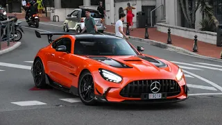 Supercars in Monaco 2023 + 730HP GT Black Series!!