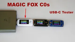 Magic Fox C0s USB-C тестер с триггерами QC3.0 QC2.0 FCP AFC и не дорого! Type-C