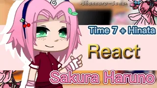 •Team 7 + Hinata React Sakura Memes• 🌸🦋