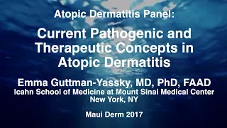 Atopic Dermatitis: Pathogenesis