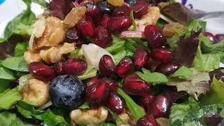 Tasty Salad That You Can't Resist | Homemade Dressing Salad | Oddly Satisfying Salad Recipe